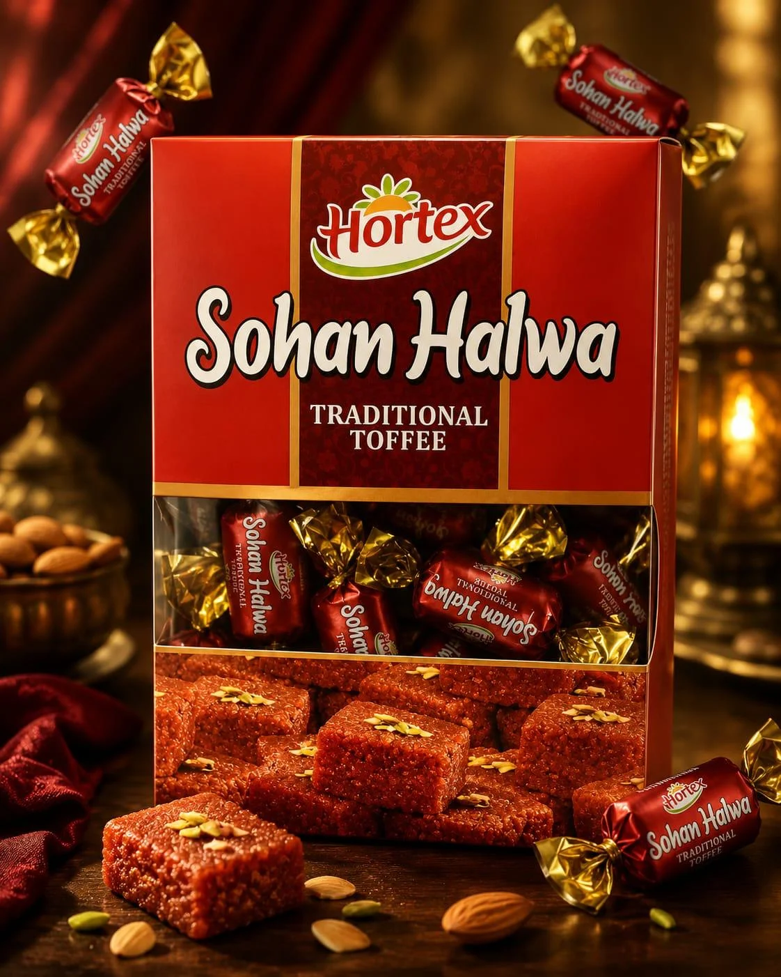 Hortex Sohan Halwa product packaging